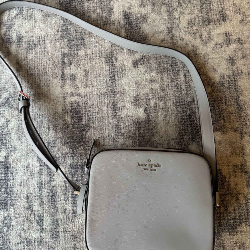 kate spade Light Gray Messenger Bag
